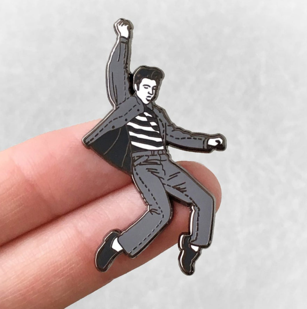 Elvis Jailhouse Rock Enamel Pin