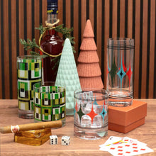 Load image into Gallery viewer, Starlight Diamond Old Fashioned Rocks Cocktail Glass
