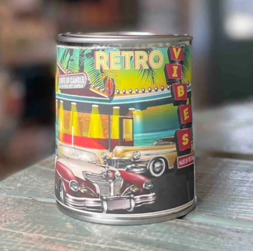 Retro Vibes Scented Candle