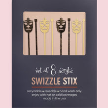 Load image into Gallery viewer, Tiki Mask Swizzle Stix
