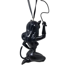 Load image into Gallery viewer, Li&#39;l Bettie Kitten With Whip Hanging Ornament
