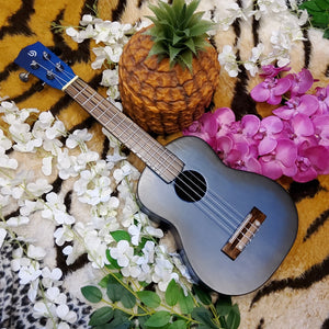 Artisan Made Ukulele Blue Starburst