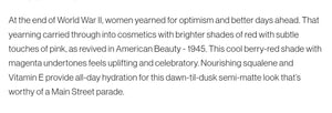 1945 Besame American Beauty Red Lipstick