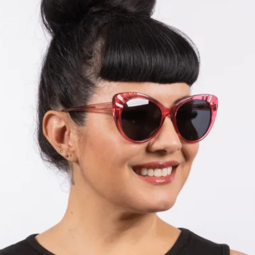 Lux de Ville Lulu Rose Cat Eye Sunglasses