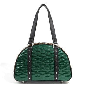 Lux de Ville Venus Green Love Bird Handbag