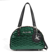 Load image into Gallery viewer, Lux de Ville Venus Green Love Bird Handbag
