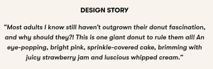 Erstwilder Donut Acrylic Brooch