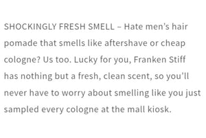 Franken Stiff Pomade