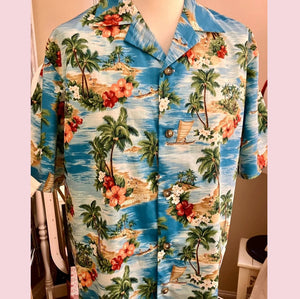 Men's Shirt Made from An Original 1950s Pattern
