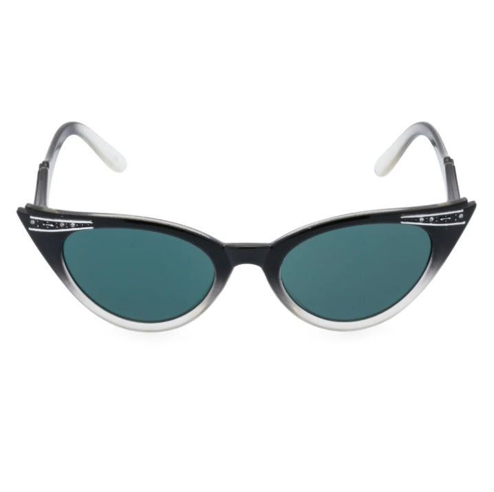 Retropeepers Betty Cat Eye Sunglasses Graduated Black