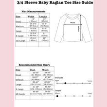 Load image into Gallery viewer, Mischief Made Cowgirl 3/4 Sleeve Raglan Ladies Tee

