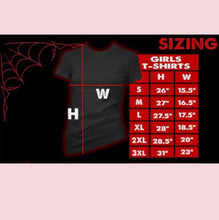 Load image into Gallery viewer, Lucky Hellcat Kreepy Kat Ladies Tee
