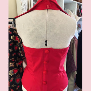 Beautiful Summer Top Made From An Original 1950s Pattern