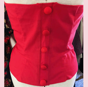 Beautiful Summer Top Made From An Original 1950s Pattern