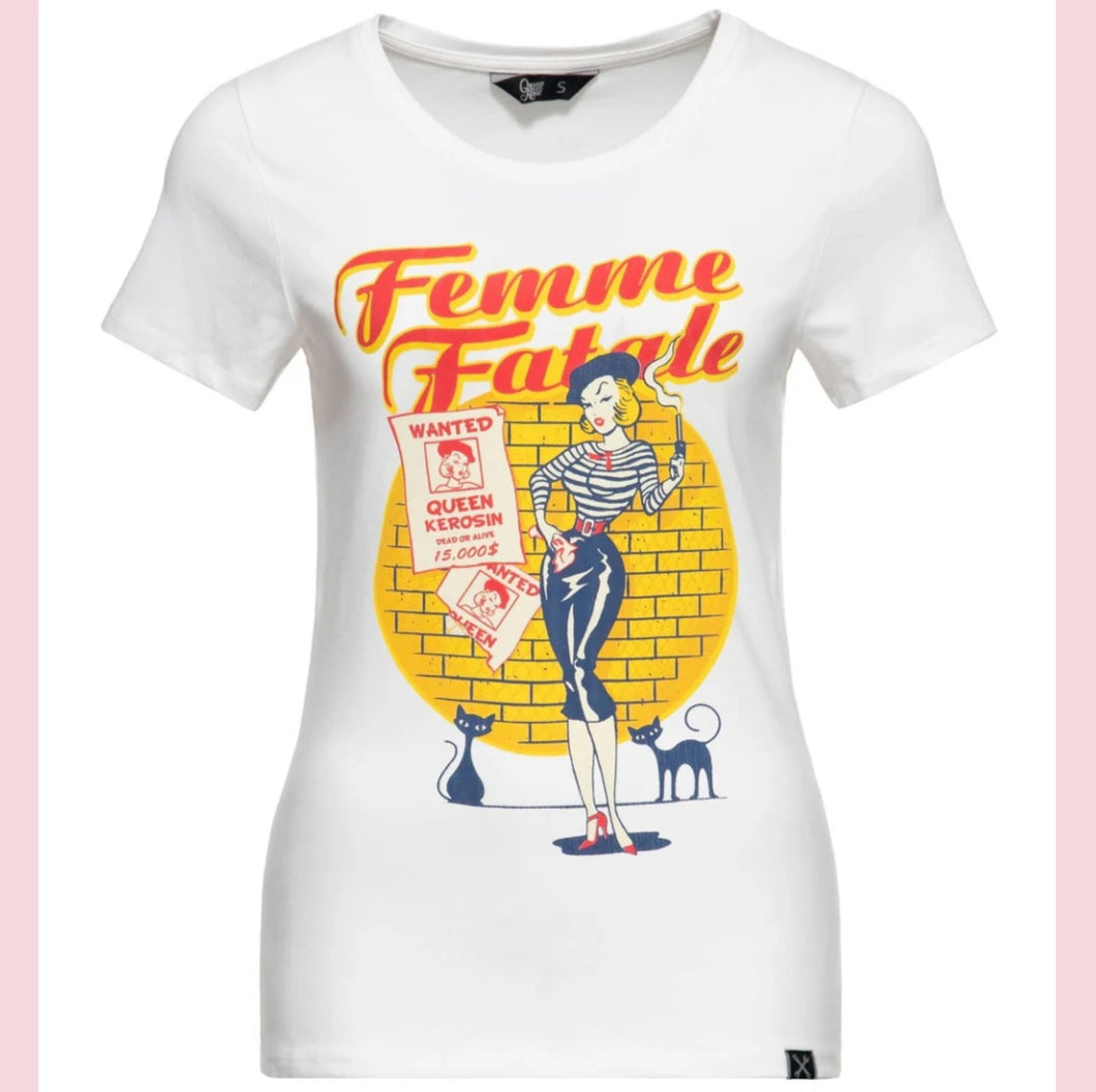 King Kerosin Femme Fatale Ladies Tee
