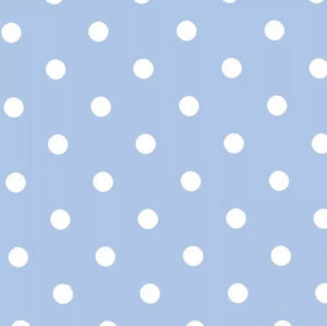 Inkabilly Polkadot Bandana In Red, Black, Pink & Lt Blue