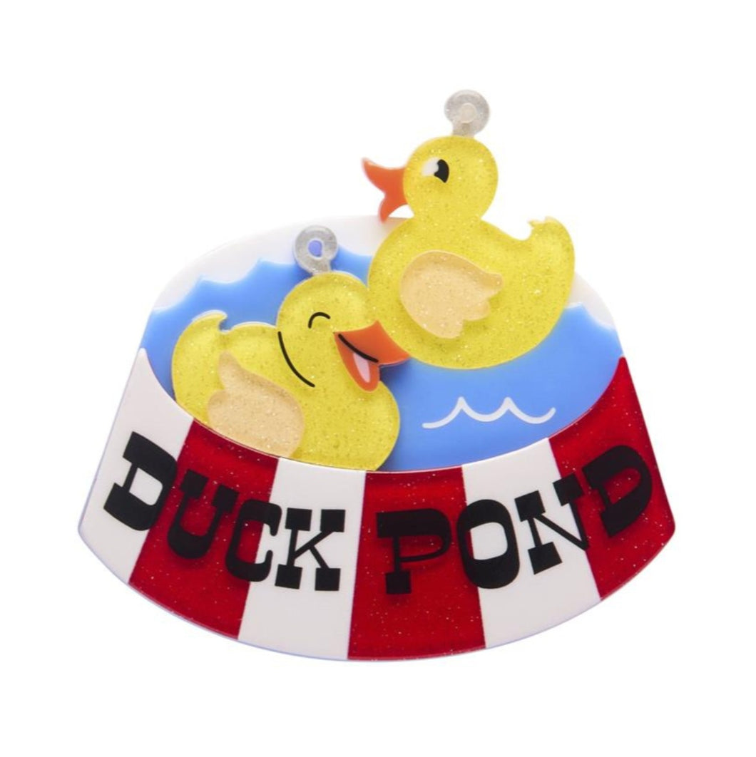 Erstwilder A Day At The Fair Hooked On A Feeling Acrylic Brooch