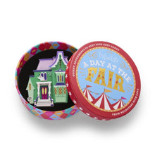 Load image into Gallery viewer, Erstwilder A Day At The Fair Enter If You Dare Acrylic Brooch
