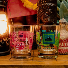 Load image into Gallery viewer, Park Candy Island Supply Red Lava Mai Tai Cocktail Glass
