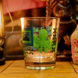 Park Candy Island Supply Blue Hawaii Mai Tai Cocktail Glass