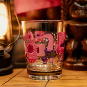 Park Candy Island Supply Red Lava Mai Tai Cocktail Glass
