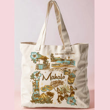 Load image into Gallery viewer, Park Candy Island Supply Mahalo Tote Bag
