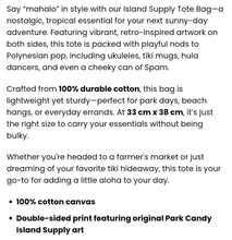 Load image into Gallery viewer, Park Candy Island Supply Mahalo Tote Bag
