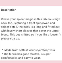 Load image into Gallery viewer, Bonsai Kitten Tarantula Spider Web Top Pink
