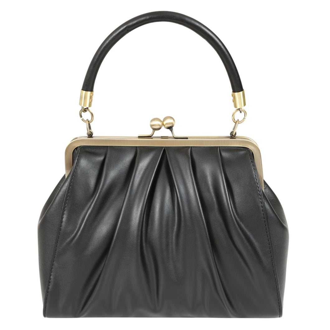 Banned Scarlett 1950s Handbag Black