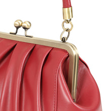 Load image into Gallery viewer, Banned Scarlett 1950s Handbag Burgandy Red
