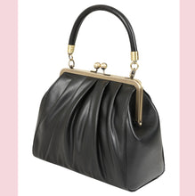 Load image into Gallery viewer, Banned Scarlett 1950s Handbag Black
