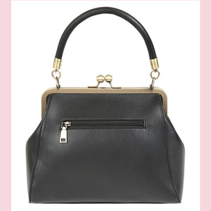 Banned Scarlett 1950s Handbag Black