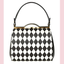 Load image into Gallery viewer, Banned Rhona Harlequin Handbag
