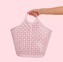Load image into Gallery viewer, Mid Century Inspired Atomic Tote Bag Pink
