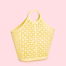 Load image into Gallery viewer, Mid Century Inspired Atomic Tote Bag Yellow
