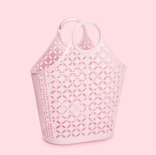 Load image into Gallery viewer, Mid Century Inspired Atomic Tote Bag Pink

