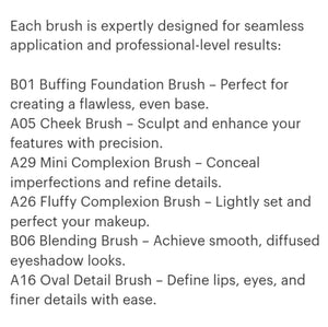 Beverly Hills Makeup Brush Set