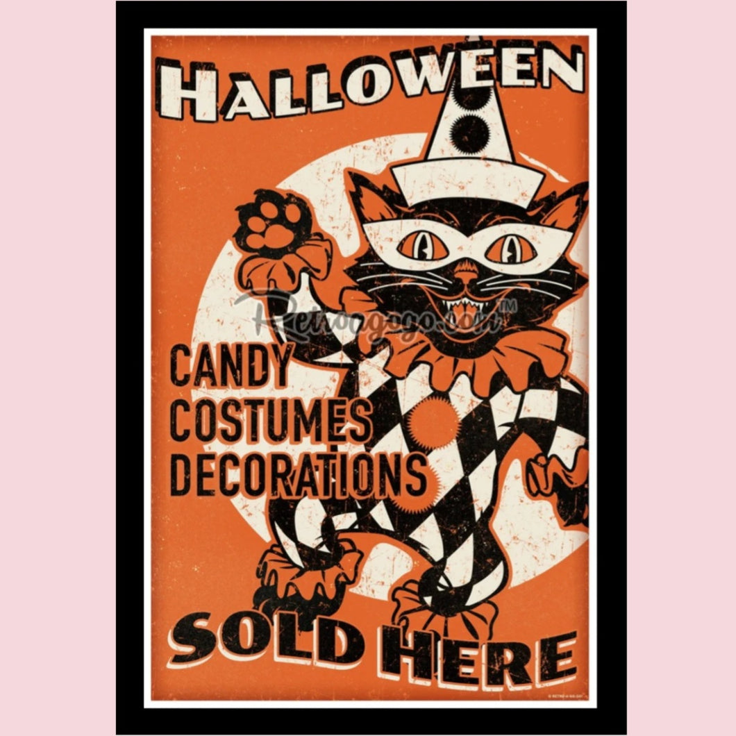 Halloween Sold Here 31x46 Unframed Art Print