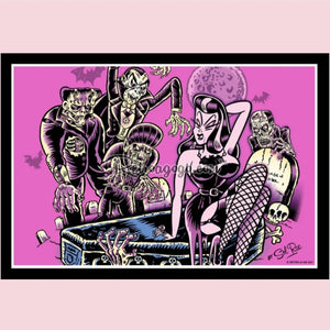 Monster Mash 31x46 Unframed Art Print