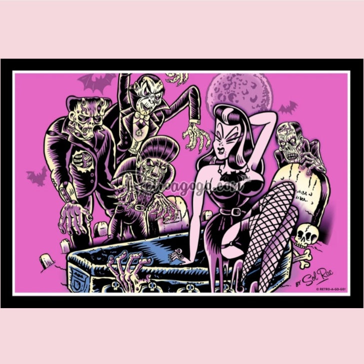 Monster Mash 31x46 Unframed Art Print