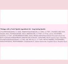 Load image into Gallery viewer, Dafna Beauty Vintage Perfection Lipstick
