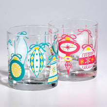 Load image into Gallery viewer, Atomic Drinkware Retro Ornaments Old Fashioned Rocks Cocktail Glass
