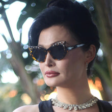 Load image into Gallery viewer, Lux de Ville Vamp Sunglasses Tortoise
