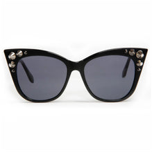 Load image into Gallery viewer, Lux de Ville Roxanne Sunglasses Black
