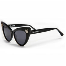 Load image into Gallery viewer, Lux de Ville Queen Bee Sunglasses With Skulls Black
