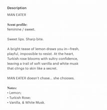 Load image into Gallery viewer, Gisselle Perfumery Man Eater Mini Perfume
