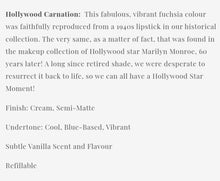 Load image into Gallery viewer, Starlight Vintage Cosmetics Hollywood Carnation Lipstick 1940s
