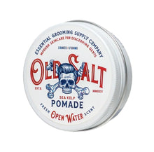 Load image into Gallery viewer, Old Salt Plant Based Medium Hold Pomade Open Waters
