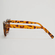 Load image into Gallery viewer, Unique Vintage Tortoise &amp; Rhinestone Cat Eye Sunglasses
