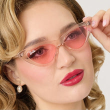 Load image into Gallery viewer, Unique Vintage Barbie Cat Eye Sunglasses

